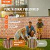 Trstinový plot 5.5 ft × 16.4 ft, záhradný súkromný panel hnedý