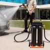 Deionizér vody pre autá 2×4 l živica, obtokový ventil, tds merač