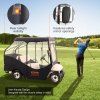 Plachta na golfový vozík 600d polyester, 4 priehľadné okná, 4-miestna