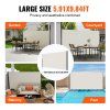Zatahovacia bočná markíza 71''×118'' 180g polyester vodeodolná UV30+