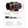 Inline ventilátor 683m³/h 152.4mm ec motor, 10 rýchlostí, pwm a app