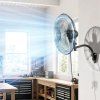 Stenový ventilátor 500 mm, kmitavý, 3 rýchlosti, nastaviteľný uhol