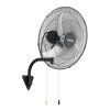 Stenový ventilátor 500 mm, kmitavý, 3 rýchlosti, nastaviteľný uhol