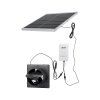 Solárny ventilátor s 20W panelom a batériou, 220 CFM, 2030 RPM