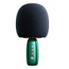 Joyroom bezdrôtový karaoke mikrofón s Bluetooth 5.0 reproduktorom 2500mAh zelený (JR-K3 green)