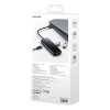 Rozbočovač 5v1 Baseus série AcmeJoy USB-C na 2xUSB 3.0 + USB 2.0 + USB-C PD + RJ45 (tmavo šedá)