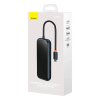 Rozbočovač 5v1 Baseus série AcmeJoy USB-C na 2xUSB 3.0 + USB 2.0 + USB-C PD + RJ45 (tmavo šedá)