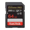 Pamäťová karta SANDISK EXTREME PRO SDXC 64 GB 200/90 MB/s UHS-I U3 (SDSDXXU-064G-GN4IN)