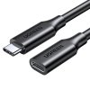 Predlžovací kábel Ugreen USB C (samec) - USB C (samica) 100W 10Gbps 1m čierny