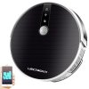 Liectroux C30B Robot Vacuum Cleaner 6000Pa Suction with AI Map Navigation 2500mAh Battery Smart Partition Electric Water Tank APP Control - Black