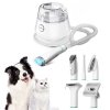 INSE P20 Dog Clipper with Pet Hair Vacuum Cleaner With 5 Proven Care Tools