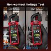 KAIWEETS KC602 Smart Digital Clamp Meter, 6000 Counts True-RMS, Auto Range, AC/DC Current, NCV Detection Function