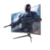 KTC H32S17 32 inch 1500R Curved Gaming Monitor 2560x1440 QHD 165Hz 16:9 ELED 99% sRGB HDR10 1ms MPRT Response Time Low-blue Compatible with FreeSync and G-SYNC USB HDMI2.0 2xDP1.2 Audio Out Flexible Adjustment with Sturdy Tripod VESA Mount Displayer