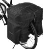 Priestranná taška na bicykel Wozinsky 60 L na nosič (vrátane krytu proti dažďu) čierna (WBB13BK)