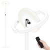 FIMEI PY-F1202 LED Floor Lamp, Central Downward Light, 3000K-6000K Color Temperature, Stepless Dimming, Remote Control/Touch Control, for Living Room - White