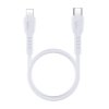 Kábel USB-C-lightning Remax Ledy, RC-C022, 30cm, 20W (biely)