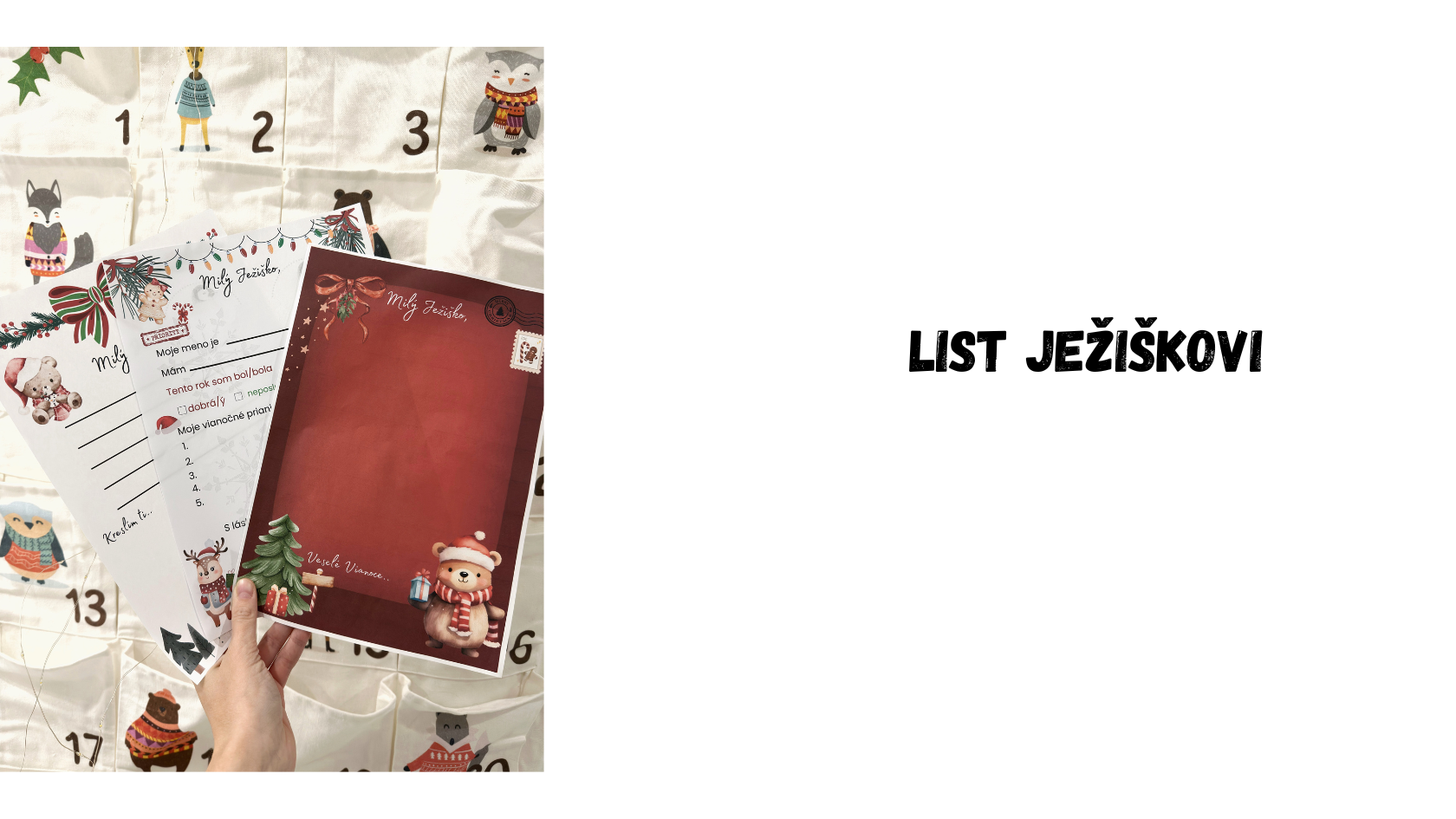 Stiahni si list Ježiškovi