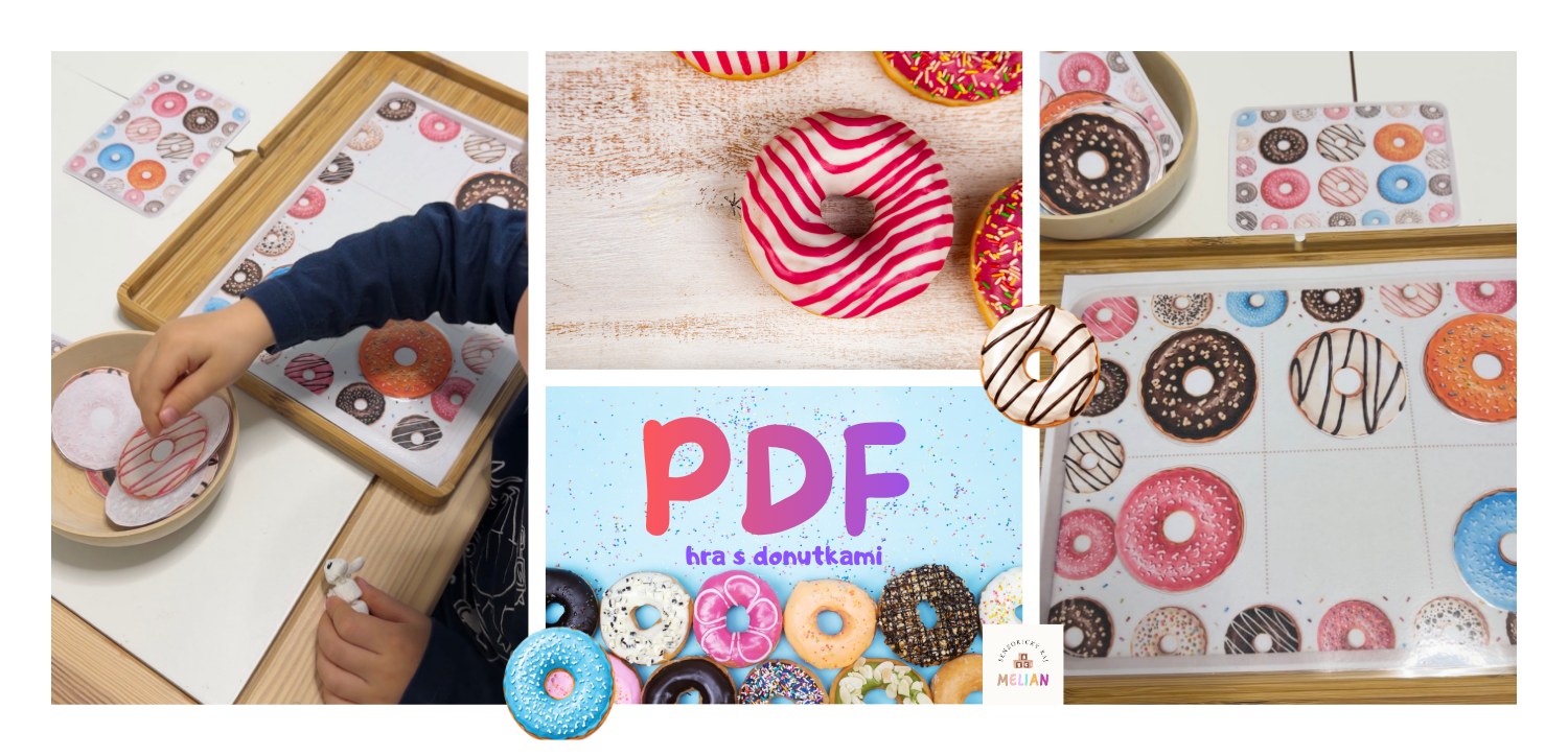 PDF hra s donutkami