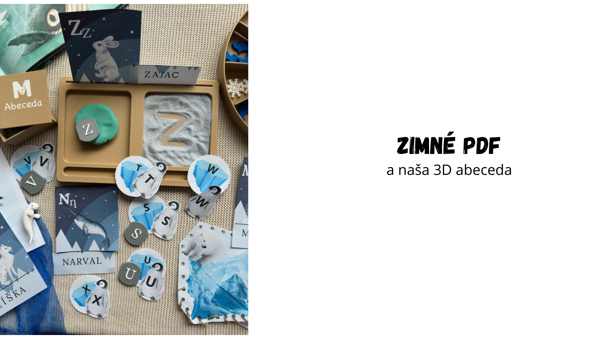 Zábavné učenie písmen a číslic