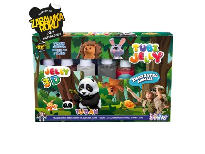 TUBAN Tubi Jelly Kreatívny set XL Zvieratká