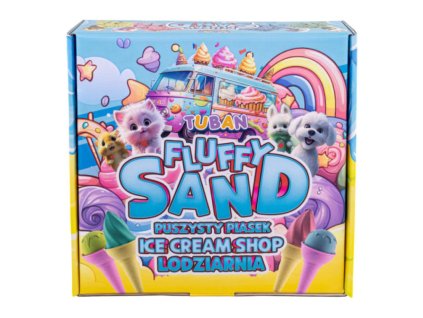 TUBAN Fluffy piesok Sada Zmrzliny
