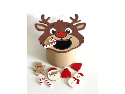 Set vianočný mlsáčik Sobík