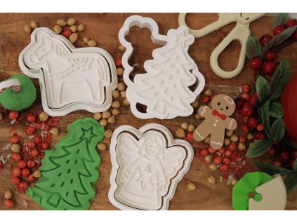 Vykrajovačky - Vianoční priatelia