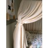 baldacchino da lettino in mussola vaniglia 3
