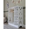 269 9 detska satnikova skrina s regalom bunny biela