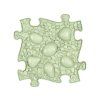 1188 6 dino eggs pastel green w0