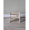 299 1 detske montessori schodiky stupienok biela lakovana