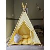 Teepee stan Wigwam set - žltá