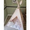 332 2 teepee stan wigwam set kremovo ruzova