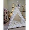 341 4 teepee stan wigwam set mliecna kremova
