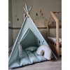 Teepee stan Wigwam set - svetlo modrá