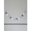 Detská girlanda Sofi- Modrá/Sivá