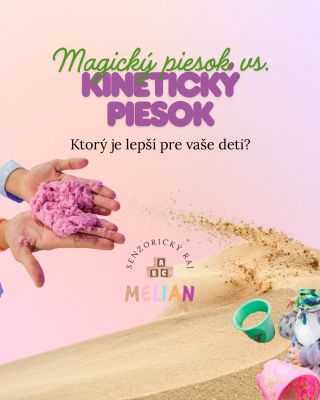 Vedeli ste, že obyčajná hra s pieskom dokáže pre deti doslova zázraky? ✨ Rozvíja jemnú motoriku, podporuje kreativitu, učí...