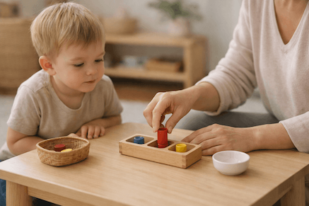 Montessori prezentace: jak ukázat aktivitu dítěti, aby se k ní chtělo vracet