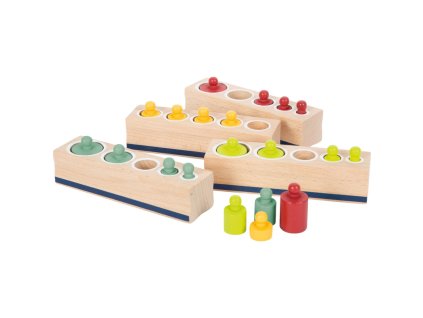 Farebné valčeky s úchytmi