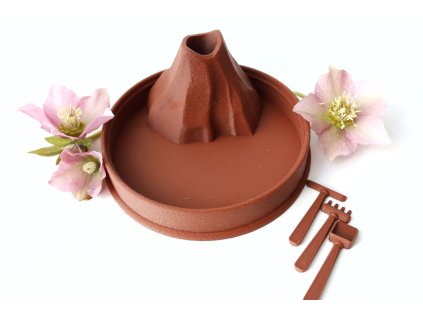 3D mini sopka s podnosom