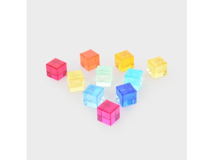 TickiT® Farebné drahokamy 10ks