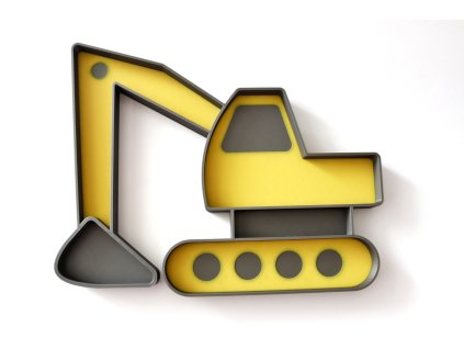 Senzorický podnos - bager