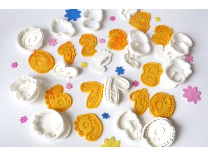 Vykrajovačky - Čísla