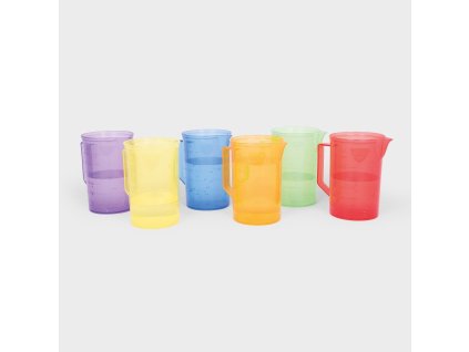 TickiT Translucent Colour Jug Set 73103 A