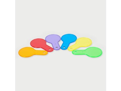 TickiT translucent colour paddle set 73109 A