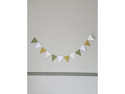 Detská girlanda Sofi-Zelená