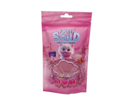 Fluffy piesok 90g Ružový