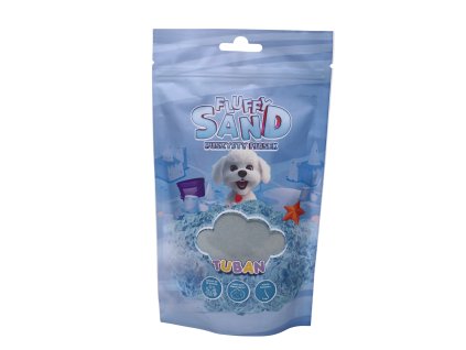 Fluffy piesok 90g Modrý