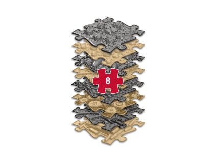 Sada ortopedických podložiek - Natural