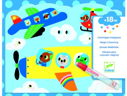 DJECO magické vyfarbovanie vodou